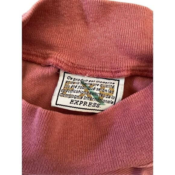 Express Long Sleeve Shirt High Collared Rare Preppy Everyday Casual - Picture 4 of 10